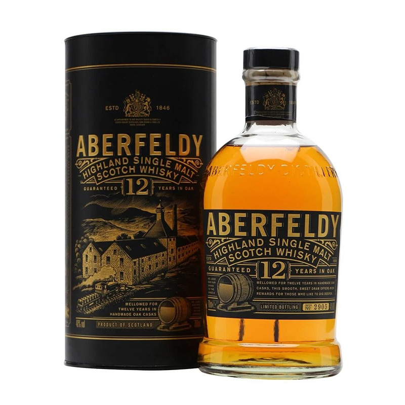 ABERFELDY 12 YR OLD 40% 70CL