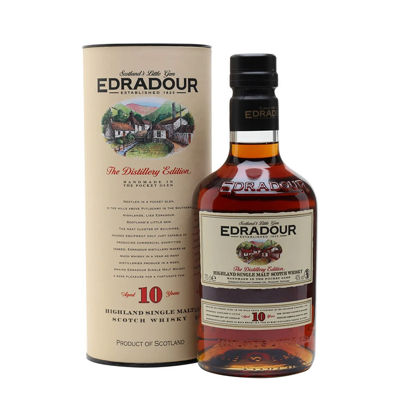 EDRADOUR 10 YR OLD 40% 70CL