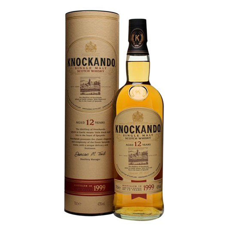 KNOCKANDO 12 YR OLD 43% 70CL