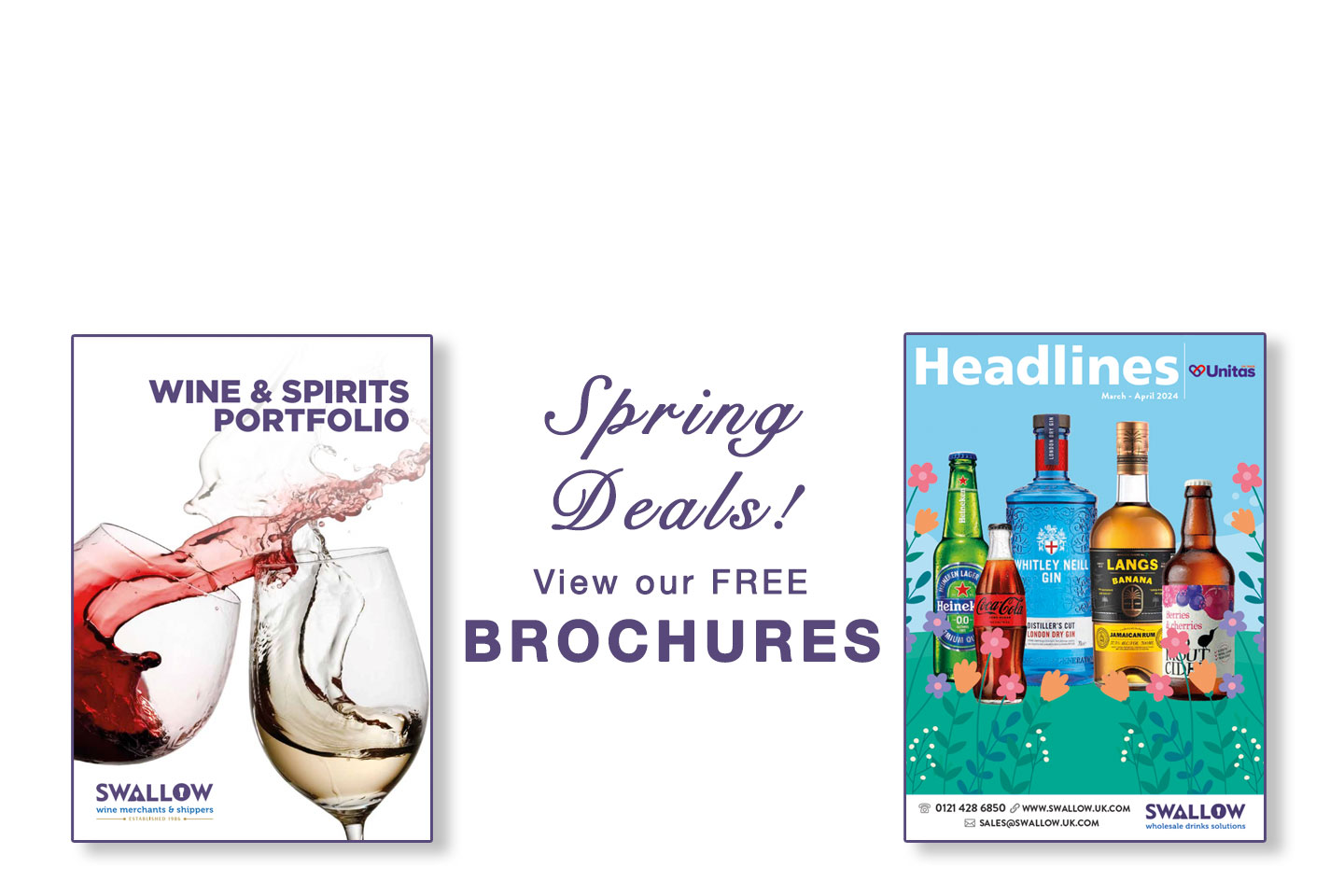 Spring Deals 2024 - view our Brochures